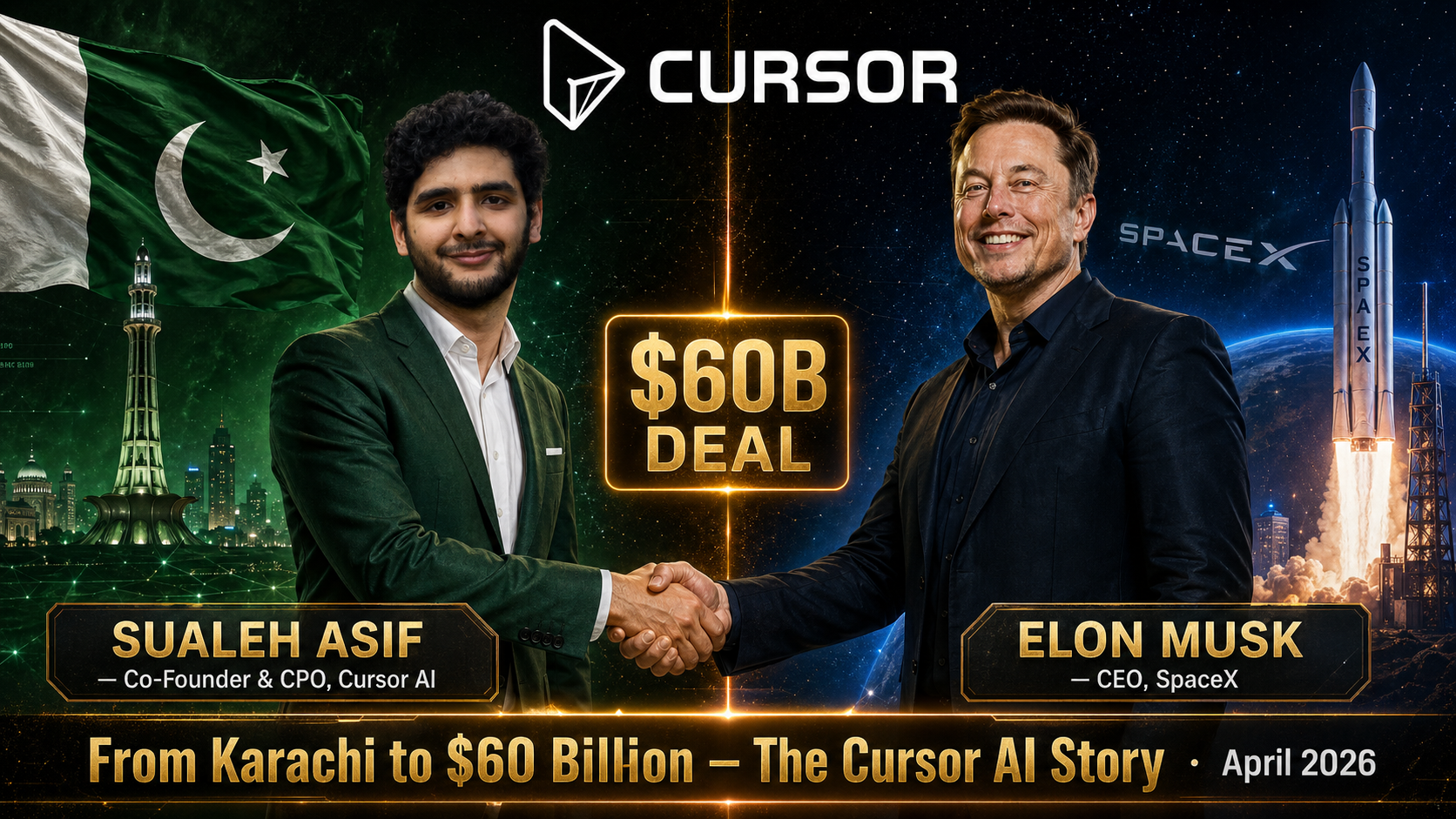 From Karachi to $60 Billion: How Sualeh Asif Built Cursor AI Into SpaceX's Next Big Bet